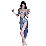 SINMIUANIME Sexy Sleeveless Bodycon Maxi Dresses