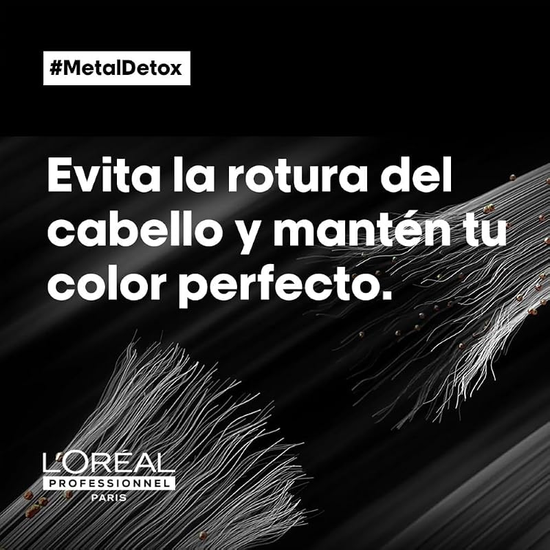 L'Oréal Professionnel Metal Detox, Champú Antirrotura, Sin Sulfatos 100ml