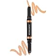 Laura Mercier Secret Camouflage Brighten and Correct Duo, 2-in-1 Face and Under Eye Concealer Stick, Blurs Imperfections and Reduces Appearance of Undereye Dark Circles, Full Coverage