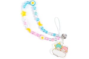 iFace Hello Kitty and Friends Beaded Wristlet Universal Phone Charm Strap - Cute Wrist Chain Lanyard Aesthetic Decor Strap for Cell Phone Camera Keys AirPods Keychains