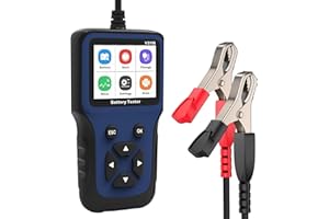 Car Battery Tester by MMOBIEL – Upgraded 12V Digital Automative Batteries & Alternator Diagnostic Tool with Color Display - 1