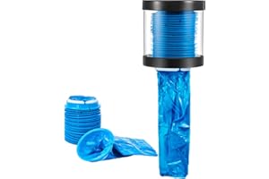 AceOrbit Vomit Bag Dispenser with 24 Emesis Bags, Easy to Refill, Wall Mounted, for Vomit, Emesis, Car Sickness, Travel, Kids, Pregnant Women, Black