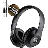 kamapulo X5 AM FM Radio Headphones Rechargeable, Personal Portable Radio Headset am/fm Digital Earmuff with Best Reception for Jogging, Mowing, Cycling, Meeting, Church