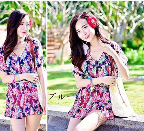 Amazon Co Jp ノーブランド品 3点セット 水着 タンキニ 大きいサイズ M 3xl ワイヤー ビキニ 水着 レディース 体型カバー 痩せる ビキニ 温泉 かわいい 大人 女性用 ブルー スイカレッド 服 ファッション小物