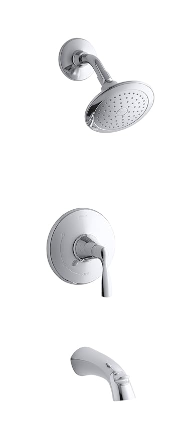 Kohler Kr370284ecp Mistos 2 0 Gpm 1 Handle Tub And Shower Faucet
