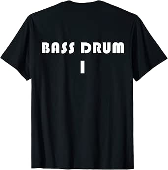 bass drum shirts