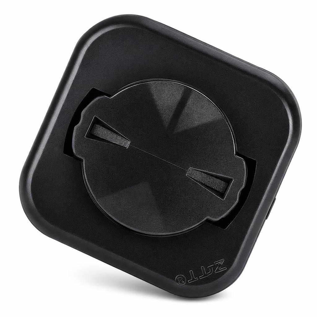 Alomejor Heavy Duty Metal Adhesive Mounting Bracket – Universal Magnetic Phone Mount Plate for Car, Desk & Dashboard, Strong Secure Hold, Compatible with All Smartphones &