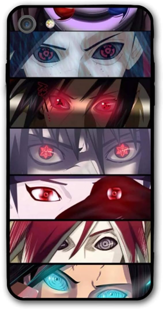 GFJGU Naruto Anime Manga Comic Theme Case for Apple iPhone 6 / iPhone 6s / iPhone 6p / iPhone 6sp / iPhone 7 / iPhone 8 / iPhone 7 Plus/iPhone 8 Plus/iPhone X/iPhone Xs (iPhone x)