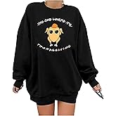 MNLYBABY Thanksgiving Sweatshirt Women Oversized Friends Thanksgiving Turkey Graphic Shirt Grateful Blessed Long Sleeve Tops