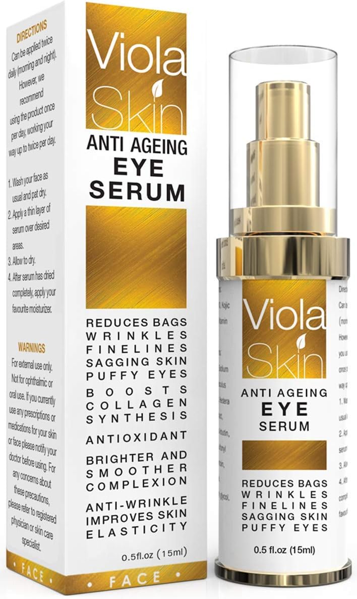 viola skin anti ageing eye serum