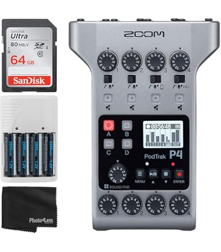 Amazon.com: Zoom R4 MultiTrak 32-Bit Float Recorder with