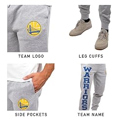 Ultra Game Men's Basic Team Jogger Pants, Heather