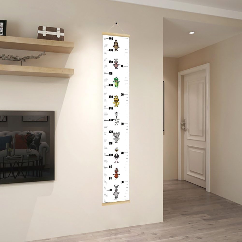 Jungle Rain Queen Toise En Toile Bois Animal Commence A 10cm Pour Bebe Enfant Mesure Sticker Decoration Chambre Accrocher Au Mur Decorations Murales Bebe Puericulture Alianzagestion Com