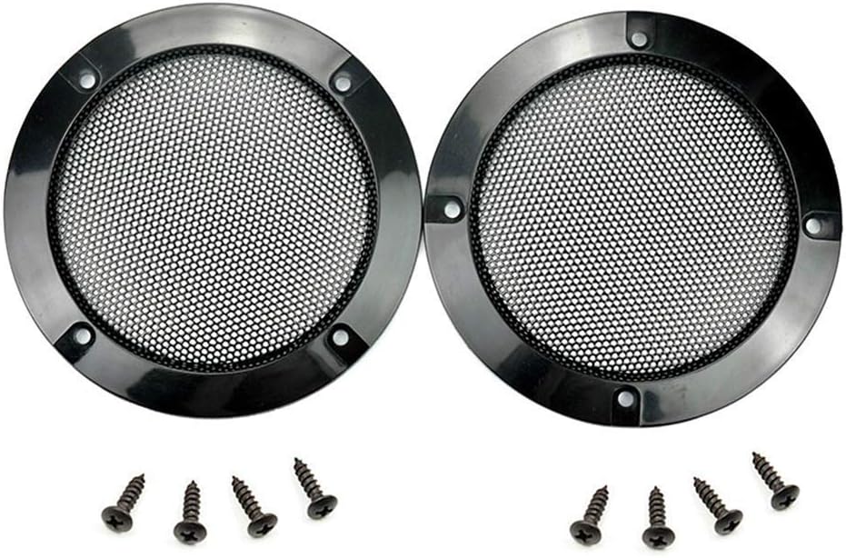 Floratek 2PCS 5 Inch Car Speaker Grill Cover Guard