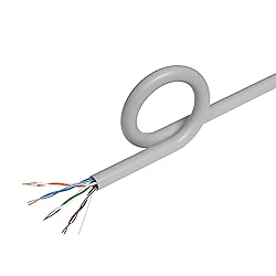 1000ft Cat5e Solid 24AWG Cable UTP Cat5 Bulk Pull