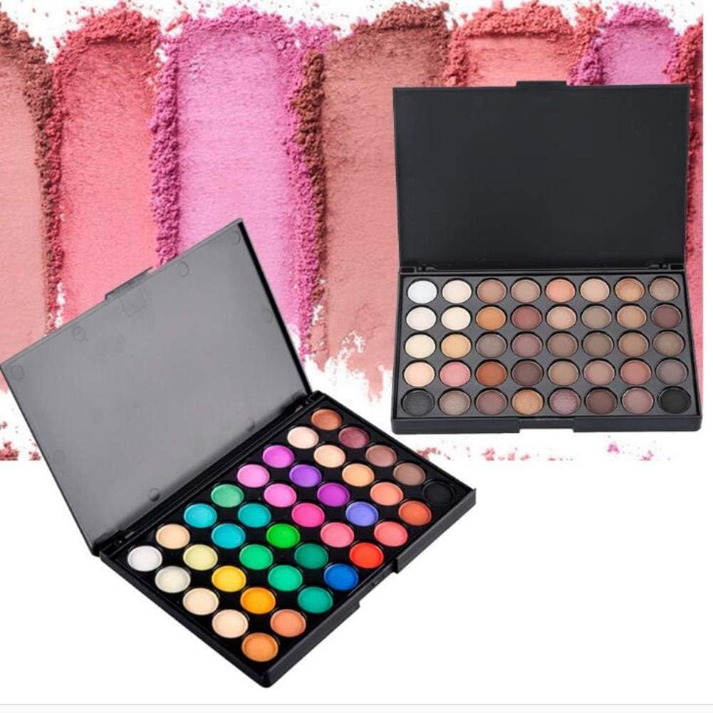 Paleta de sombras de ojos Aurelife mate brillante con pigmento de