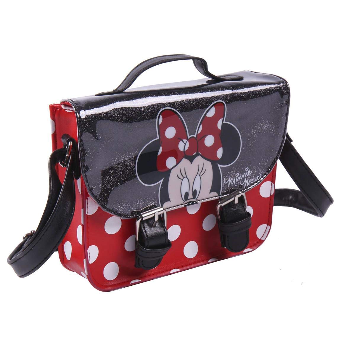 CERDÁ LIFE'S LITTLE MOMENTS 2100003327, Minnie Official Licensed Children's Shoulder Bag for Girls, Red