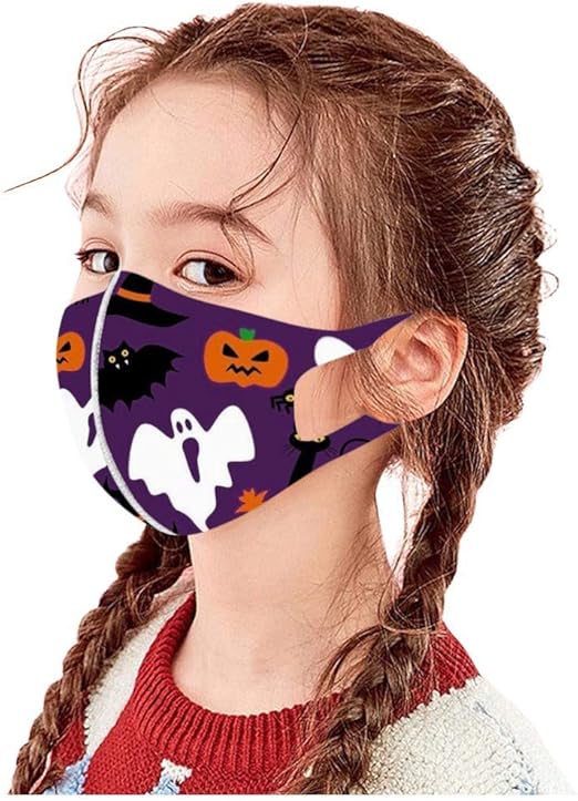 Blingko Kinder Mundschutz Mit Motiv Wiederverwendbar für Mädchen und