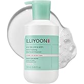 Illiyoon Gentle Deep Facial Cleanser | Low pH Gel-to-Foam Face Wash for Sensitive Skin, Hydrating Gel Cleanser & Daily Makeup Remover, Korean Skincare, 8.45 fl.oz.