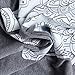PRIMODA Women Fall Hoodies Elephant Print Long Sleeve Pullover Casual Tops with Pocket(Light Grey,M)