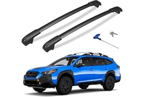 HmmtyRack 300lbs Lockable Roof Rack Cross Bars Compatible with Subaru Outback Wilderness 2022 2023 2024 2025, Aluminum Roof Rails Crossbar for Rooftop Cargo Bars Luggage Kayak Bike Snowboard Racks