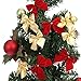 YYaaloa 36pcs Christmas Tree Bowknot Christmas Tree/wedding/party Decoration Bow Bowknot Party Gift DIY Decor Xmas Tree Ornament (3color,36pcs)