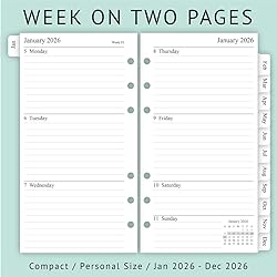 newestor 2026 Weekly & Monthly Planner