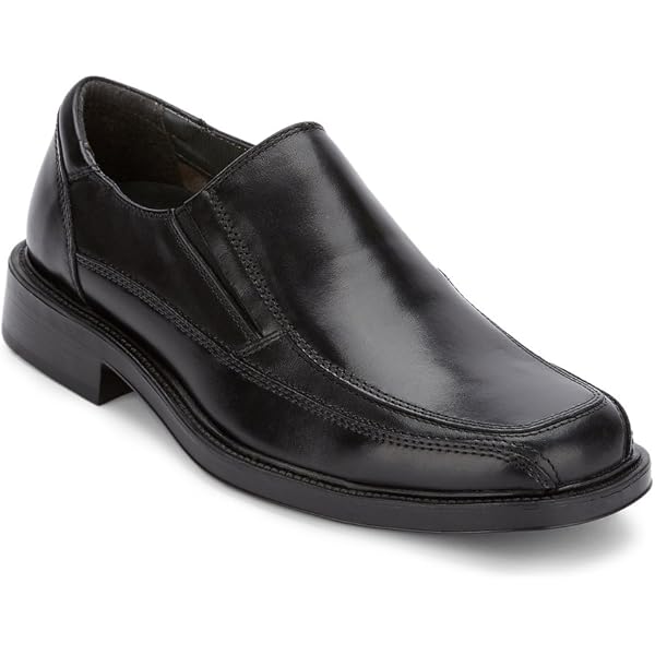 Amazon.com | DOCKERS Agent Mens Loafers Leather Dress Casual Loafers for Men,  Black, 7 M | Loafers & Slip-Ons