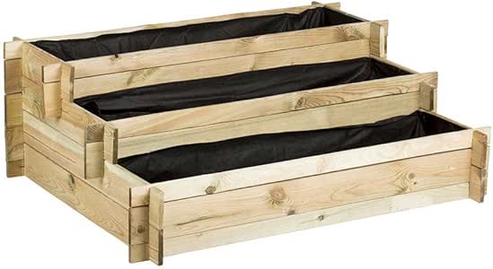 Catral 75010008 Huerto 3 Cavidades Scala, Pino, 88x113x40 cm ...