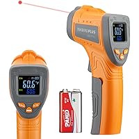 Inkbird Infrared Thermometer, Non-Contact Digital Laser Temperature Gun IR Thermometer-58℉~1022℉Instant Read Adjustable Emiss