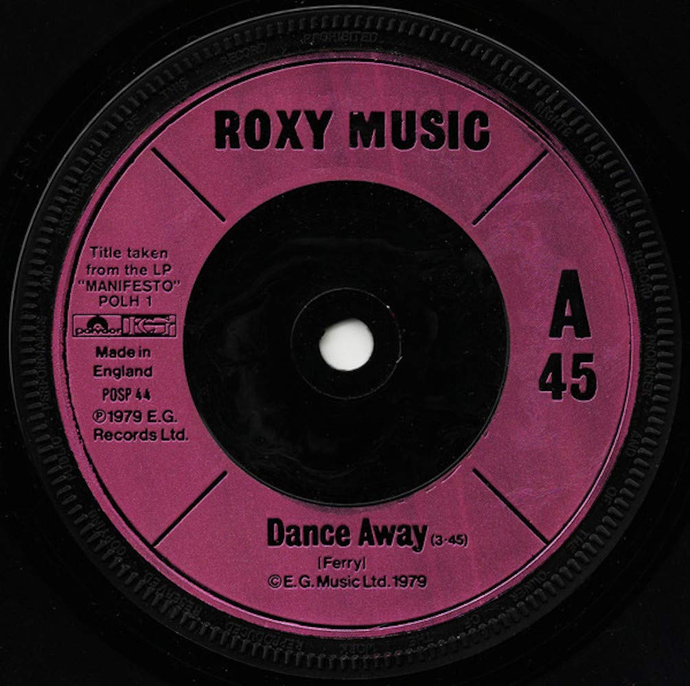 Roxy Music Dance Away Music
