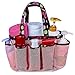 Topfox 8-Pocket Bath Organizer Bag, Pink