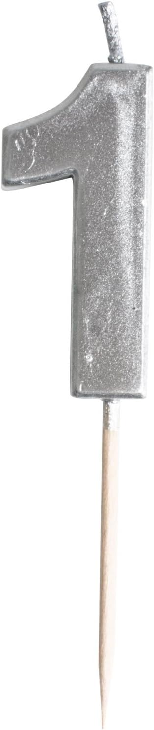 Number 1 Birthday Celebration Cake Candle