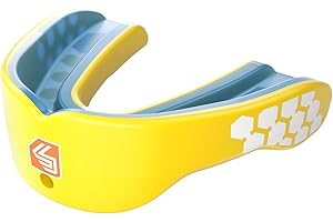 Shock Doctor Gel Max Convertible Strap or Strapless Sport Anti-Grinding, Anti-Clench Football, Basketball, Weightlifting, MMA, Boxing, Krav MAGA Mouthguard, El Protectar Bucal Power Carbon