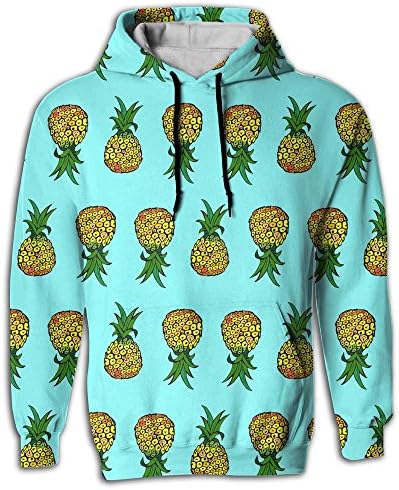 Wkylt Be A Pineapple Sweet On The Inside Earl Big Pockets Lightweight Sweatershirt