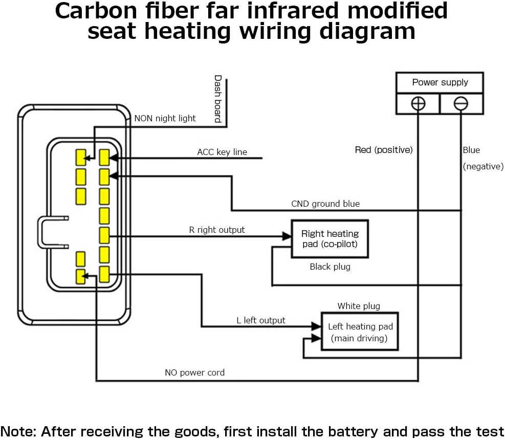 Heated Seat Switch Wiring Diagram Toyota