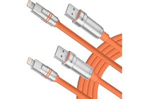 Hichain for iPhone Charger, USB A to Lightning Cable Apple MFi Certified Thick Silicone USB Lightning Phone Charger, Fast Cha