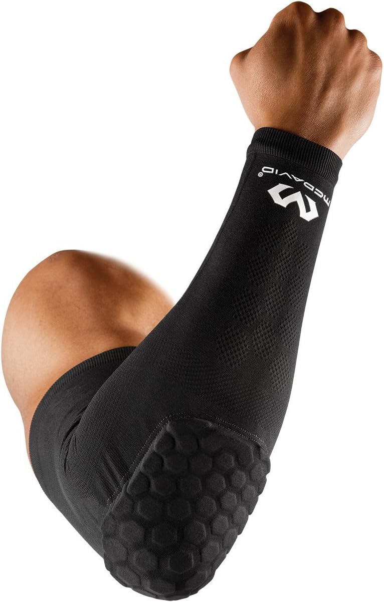 Mcdavid Elite Hex Arm Sleeve, Protective Padded Arm Sleeve for