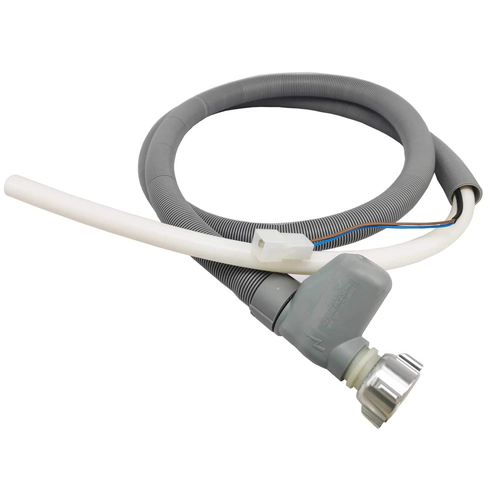 Safety Inlet Hose, Universal Hose 3/4 inch Aquastop Connector Replacement for Bosch Beko Constructa Gaggenau Hanseatic Miele Neff LG Samsung Washing Machine and Dishwasher 668113 299756 2M