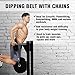 Yes4All Dipping Belt / Weight Belt with Chain for Powerlifting, Bodybuilding, Weighted Pull-Up & Dip – Eva Composite Padding & Support up to 551 lbs