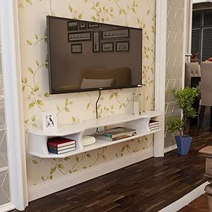 Xuping Estante flotante flotante consola de audio y vídeo soporte de TV