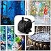 Homasy 900GPH Submersible Water Pump with 5.9ft (1.8M) Power Cord, 2 Nozzles and 9.8ft High Lift for Aquarium, Fish Tank, Statuary, Pond, Hydroponics