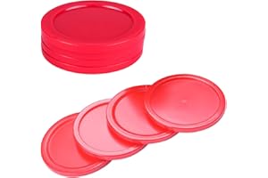 3.25 or 2.5 Inch Air Hockey Pucks - Professional, Durable Pucks for Large Tables - Compatible with Standard Pushers and Goals - Best Air Hockey Accessories for Fun and Entertainment by INSCOOL