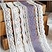 RayLineDo® 30 Meters Assorted Vintage Style Lace Ribbon Trim Bridal Wedding Scalloped Edge Crochet Lace