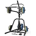 DONOW Leverage Gym Power Rack Squat Rack Lever Gym with LAT Low Row System Home Gym System Workout Station 2:1 Ratio