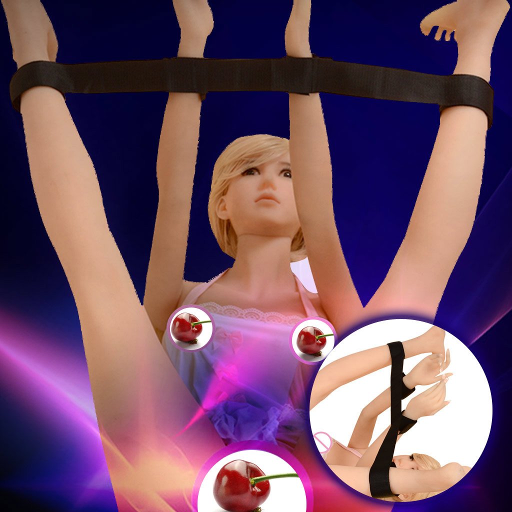 Spreader Hands Ankles Cuffs Restraints Bondage Kit