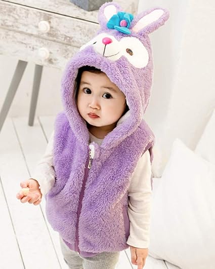 Amazon Co Jp Asiso ハロウィン 衣装 子供 ベビー 着ぐるみ 動物 中綿入り ベスト男の子 女の子 誕生日 お祝い お正月 1 パープル おもちゃ