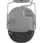 BAISHARK Bluetooth Adapter for Walker's Earmuffs, Wireless Bluetooth 5.1 Receiver, Rechargeable Bluetooth Accessories Compatible with Walker's Shooting Earmuffs