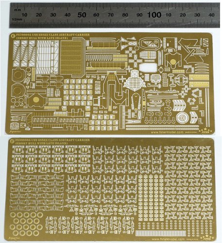 1/700 米海軍エセックス級空母（短船体）スーパーセット