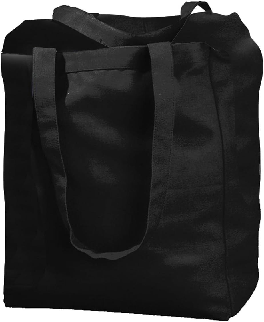 BAGedge 12 oz. Canvas Book Tote OS Black